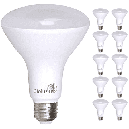 10 Pack Bioluz LED BR30 LED Flood Light Bulbs