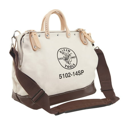 Klein Tools 5102-14SP 14 in. Deluxe Canvas Tool Bag