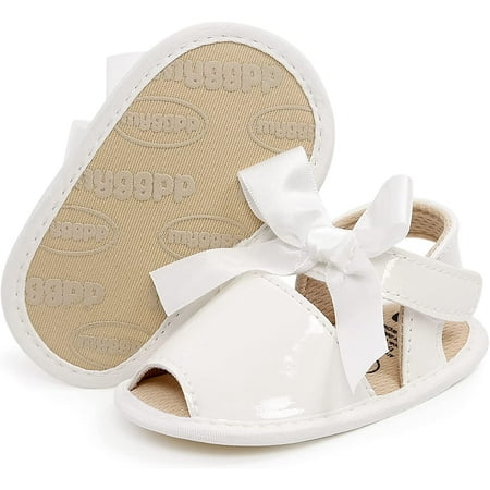 Infant Baby Girls Summer Sandals Flower Soft Sole Newborn Toddler First Walker Crib Dress Shoes