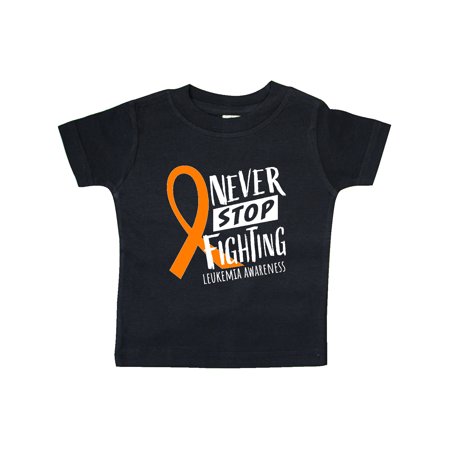 Inktastic Never Stop Fighting Leukemia Awareness Orange Ribbon Gift Baby Boy or Baby Girl T-Shirt
Inktastic Never Stop Fighting Leukemia Awareness Orange Ribbon Gift Baby Boy or Baby Girl T-Shirt