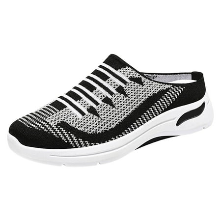 Women s Comfortable Breathable Knitted Sneakers Women Casual Shoes Spring And Summer Casual Women s Shoes Casual Breathable Half Flop Sneakers Lightweight Slip-On Walking Shoes
Women s Comfortable Breathable Knitted Sneakers Women Casual Shoes Spring And Summer Casual Women s Shoes Casual Breathable Half Flop Sneakers Lightweight Slip-On Walking Shoes