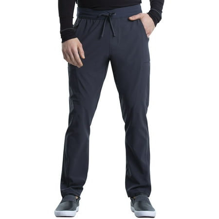 Cherokee Iflex Men Scrubs Pant Tapered Leg Drawstring Cargo CK006