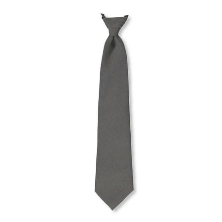 Cookie s Adjustable Banded Necktie with Clip - gray 12