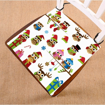 YKCG Christmas Lovely Cartoon Night Owls Seat Cushion Chair Cushion Floor Cushion Twin Sides 16x16 inches
YKCG Christmas Lovely Cartoon Night Owls Seat Cushion Chair Cushion Floor Cushion Twin Sides 16x16 inches