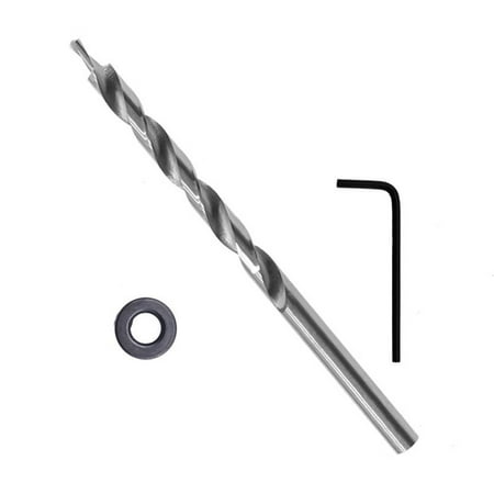 Fule 9mm Round or Hex Shank Pocket Hole Step Drill Bit Pocket Pilot Hole Drill Guide
Fule 9mm Round or Hex Shank Pocket Hole Step Drill Bit Pocket Pilot Hole Drill Guide