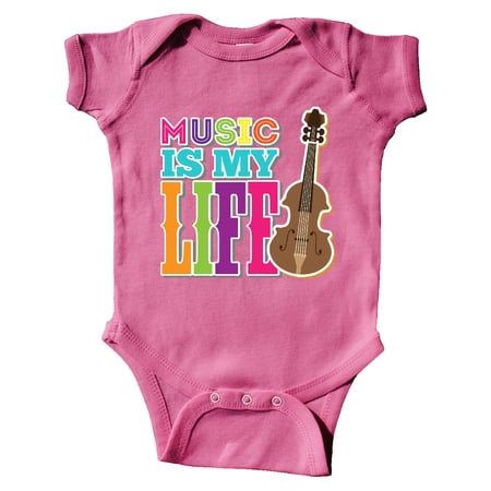 Inktastic Violin Music is my Life Gift Baby Boy or Baby Girl Bodysuit
Inktastic Violin Music is my Life Gift Baby Boy or Baby Girl Bodysuit