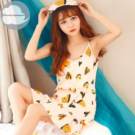 QWZNDZGR Summer Cotton M-5XL Sleepwear Women Nightdress Womens Cotton Cartoon Ladies Nightgown Sexy Nightwear Plus Size Home Sleep Dress
QWZNDZGR Summer Cotton M-5XL Sleepwear Women Nightdress Womens Cotton Cartoon Ladies Nightgown Sexy Nightwear Plus Size Home Sleep Dress