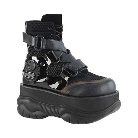 Men s Demonia Neptune 126 Platform Ankle Bootie