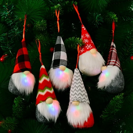 Christmas Decorations Christmas Lights Knitted Pendants Christmas Tree Ornaments Home Decor Pendant TANGNADE