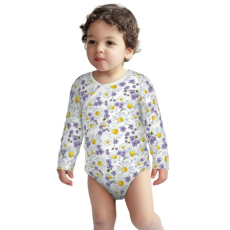 Haiem Daisies Flowers Printed Unisex-Baby Long Sleeve Onesies Bodysuits Unisex Babies Snap-Up Rompers-18 Months
Haiem Daisies Flowers Printed Unisex-Baby Long Sleeve Onesies Bodysuits Unisex Babies Snap-Up Rompers-18 Months