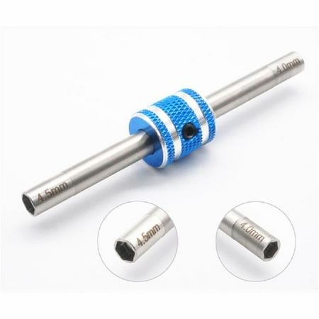 Hexagonal Sleeve Nuts for RC Model Repairing Anti-rusty Accs for Tamiya Crawler