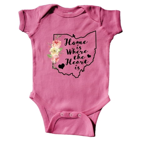 Inktastic Ohio Home is Where the Heart is with Watercolor Floral Gift Baby Boy or Baby Girl Bodysuit
Inktastic Ohio Home is Where the Heart is with Watercolor Floral Gift Baby Boy or Baby Girl Bodysuit