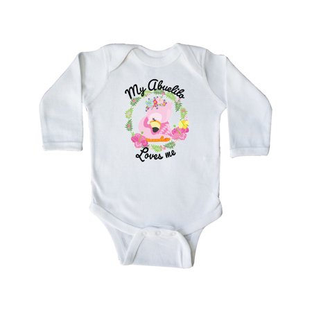 Inktastic Baby Flamingo My Abuelito Loves Me with Flower Wreath Gift Baby Boy or Baby Girl Long Sleeve Bodysuit
Inktastic Baby Flamingo My Abuelito Loves Me with Flower Wreath Gift Baby Boy or Baby Girl Long Sleeve Bodysuit