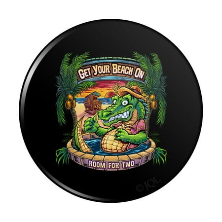 Get Your Beach On Gator Tropical Tiki Bar Kitchen Refrigerator Locker Button Magnet
Get Your Beach On Gator Tropical Tiki Bar Kitchen Refrigerator Locker Button Magnet