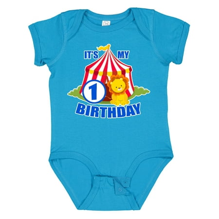 Inktastic Its My Birthday Circus Tent with Lion 1 Year Old Gift Baby Boy or Baby Girl Bodysuit
Inktastic Its My Birthday Circus Tent with Lion 1 Year Old Gift Baby Boy or Baby Girl Bodysuit