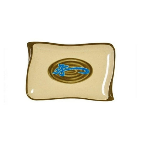 Wei 5 3/4 X 4 Wave Shape Bbq Plate Melamine Pack of 6 3 packs