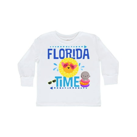 Inktastic Florida Time Summer Vacation Gift Toddler Boy or Toddler Girl Long Sleeve T-Shirt
Inktastic Florida Time Summer Vacation Gift Toddler Boy or Toddler Girl Long Sleeve T-Shirt