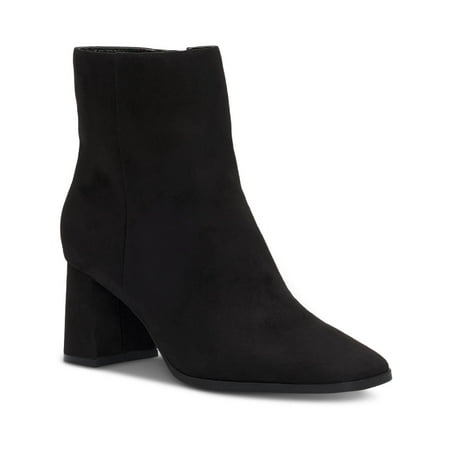 INC Womens Dasha 3 P Faux Leather Square Toe Ankle Boots