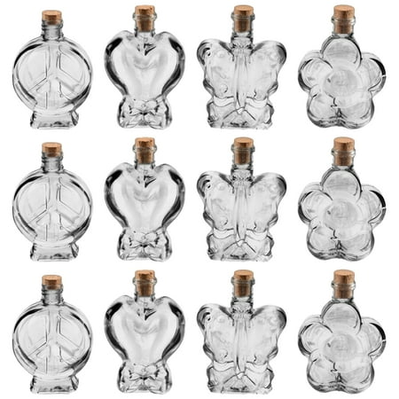 Homemaxs 25Pcs Plastic Art Bottles Crafts Lovely Jars with Cork Stoppers (Mixed Style)
Homemaxs 25Pcs Plastic Art Bottles Crafts Lovely Jars with Cork Stoppers (Mixed Style)