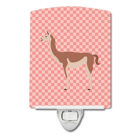 Caroline s Treasures BB7921CNL Guanaco Pink Check Ceramic Night Light 6x4x3 multicolor
Caroline s Treasures BB7921CNL Guanaco Pink Check Ceramic Night Light 6x4x3 multicolor