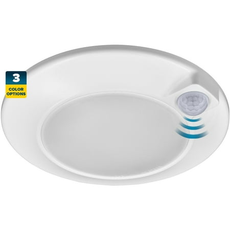 Sunperian Motion Sensor LED Flush Mount 4 Inch 30s Timeout 3 Color Option 10W 600 Lumen ETL Listed Damp Rated
Sunperian Motion Sensor LED Flush Mount 4 Inch 30s Timeout 3 Color Option 10W 600 Lumen ETL Listed Damp Rated