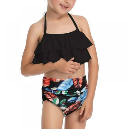 Girls Two Pieces Swimsuit for Women High Waisted Bikini Set Mommy and Me Bathing Suits Family Matching Swimwear
Girls Two Pieces Swimsuit for Women High Waisted Bikini Set Mommy and Me Bathing Suits Family Matching Swimwear