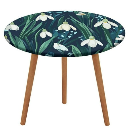 ZHANGS Lush Snowdrop Patch 1770 Round Table Cover Stain-Resistant Fitted Tablecloth Oil-Proof Wipeable Elastic Table Cover Waterproof Table Cloth for Halloween Thanksgiving Christmas
ZHANGS Lush Snowdrop Patch 1770 Round Table Cover Stain-Resistant Fitted Tablecloth Oil-Proof Wipeable Elastic Table Cover Waterproof Table Cloth for Halloween Thanksgiving Christmas