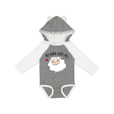 Inktastic My Nana Loves Me- cute sheep Gift Baby Boy or Baby Girl Long Sleeve Bodysuit
Inktastic My Nana Loves Me- cute sheep Gift Baby Boy or Baby Girl Long Sleeve Bodysuit