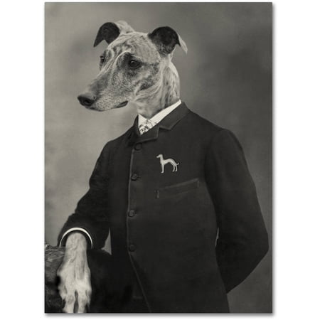 Trademark Fine Art 'Dog Series #6' Canvas Art by J Hovenstine Studios