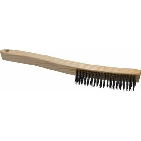 Osborn - 4 Rows x 19 Columns Steel Scratch Brush - 6 Brush Length x 1-1/8 Brush Width 13-11/16 OAL 1-1/8 Trim Length Wood Handle (15 Pack)
Osborn - 4 Rows x 19 Columns Steel Scratch Brush - 6 Brush Length x 1-1/8 Brush Width 13-11/16 OAL 1-1/8 Trim Length Wood Handle (15 Pack)