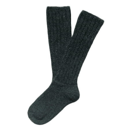 Lian LifeStyle Children 1 Pair Knee High Wool Socks Size 0-2Y (Gray)