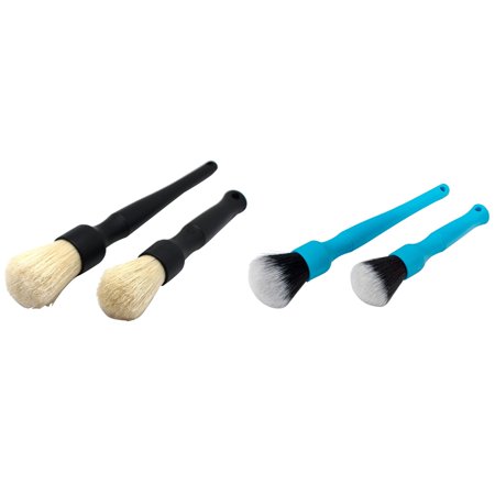 4 Pcs Space Brush Detail Brush Cleaning Brush Beauty Brush Vehicle Cleaning Tool 2 Pcs Black & 2 Pcs Blue
4 Pcs Space Brush Detail Brush Cleaning Brush Beauty Brush Vehicle Cleaning Tool 2 Pcs Black & 2 Pcs Blue