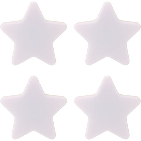 4 Pack White-LED Plug-in Night Light for Kids - Light Sensor Controlled Dusk to Dawn Plug-in LED Night Lights - Pentagram Shaped Lamp Take Good Care Children Sleep
4 Pack White-LED Plug-in Night Light for Kids - Light Sensor Controlled Dusk to Dawn Plug-in LED Night Lights - Pentagram Shaped Lamp Take Good Care Children Sleep