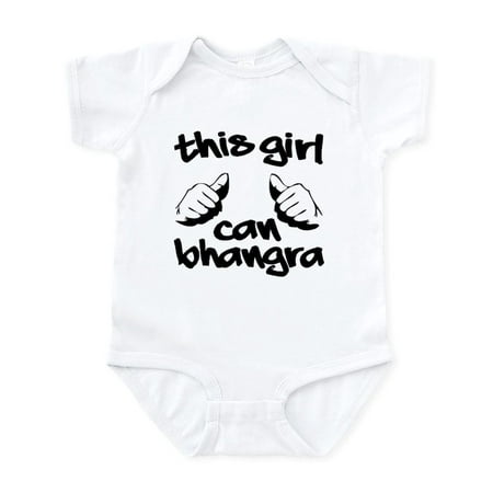 

CafePress - This Girl Can Bhangra Infant Bodysuit - Baby Light Bodysuit Size Newborn - 24 Months