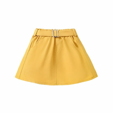 BSDHBS Girl Dress Small and Medium Children s Summer Casual Solid Color Skirt with Pocket Princess Skirt Children s Skirt
BSDHBS Girl Dress Small and Medium Children s Summer Casual Solid Color Skirt with Pocket Princess Skirt Children s Skirt