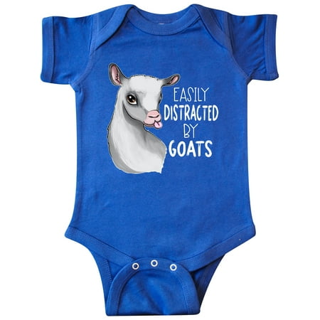 Inktastic Easily Distracted by Goats Cute Goat Gift Baby Boy or Baby Girl Bodysuit
Inktastic Easily Distracted by Goats Cute Goat Gift Baby Boy or Baby Girl Bodysuit