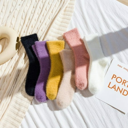 1 Pair Women Socks Warm Keeping More Thicken Coral Fleece Practical Ultra-soft Winter Socks for Daily Wear
1 Pair Women Socks Warm Keeping More Thicken Coral Fleece Practical Ultra-soft Winter Socks for Daily Wear