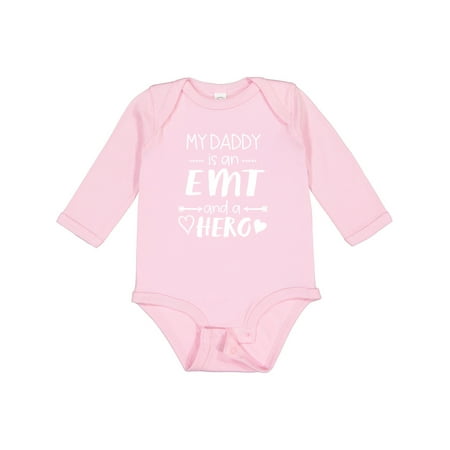 Inktastic My Daddy is an EMT and a Hero Gift Baby Boy or Baby Girl Long Sleeve Bodysuit
Inktastic My Daddy is an EMT and a Hero Gift Baby Boy or Baby Girl Long Sleeve Bodysuit