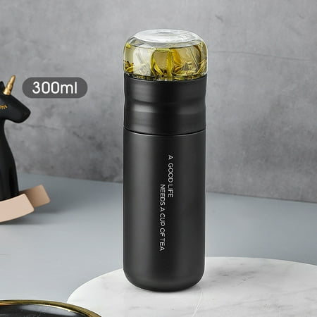 Pinshui Insulated Cup with Filter Stainless Steel Tea Bottle Cup with Glass Infuser Separates Tea and Water 300ML New
Pinshui Insulated Cup with Filter Stainless Steel Tea Bottle Cup with Glass Infuser Separates Tea and Water 300ML New