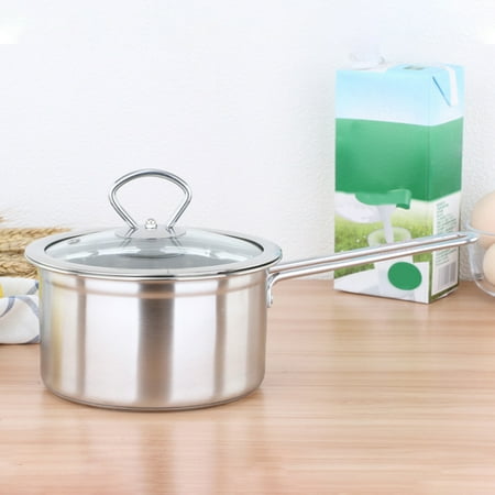 Single Handle Saucepan With Lid Chocolate Milk Heating Stainless Steel Gourmet
Single Handle Saucepan With Lid Chocolate Milk Heating Stainless Steel Gourmet