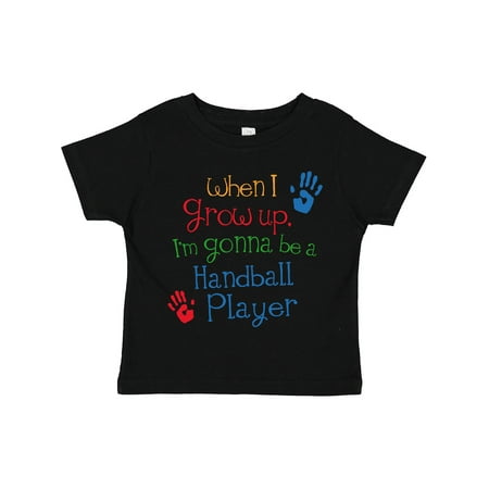 Inktastic Handball Player Future Gift Toddler Boy or Toddler Girl T-Shirt