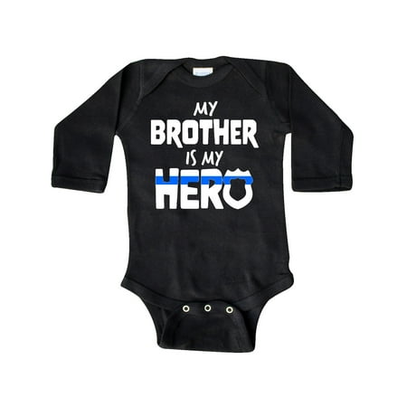 Inktastic My Brother is my Hero Police Officer Family Gift Baby Boy or Baby Girl Long Sleeve Bodysuit
Inktastic My Brother is my Hero Police Officer Family Gift Baby Boy or Baby Girl Long Sleeve Bodysuit