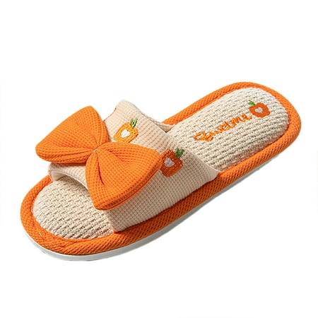 Daznico Womens Sandals Cute Linen Women Cotton Slippers Indoor Wooden Flooring Non Slip Durable Couple Slippers ( Orange 8.5 )
Daznico Womens Sandals Cute Linen Women Cotton Slippers Indoor Wooden Flooring Non Slip Durable Couple Slippers ( Orange 8.5 )