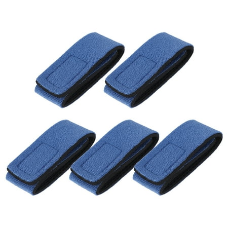 5pcs Non-slip Fishing Rod Bandage Strap Belt Elastic Suspenders Wrap Band
