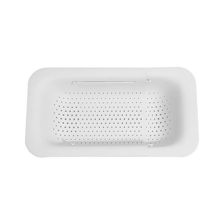 Kitchen Retractable Sink Drain Basket Plastic Dish Rack Vegetables Filter Water Baskets Capacity Storage Basket White
Kitchen Retractable Sink Drain Basket Plastic Dish Rack Vegetables Filter Water Baskets Capacity Storage Basket White