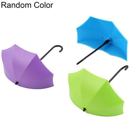 Waroomhouse 3Pcs Hook Umbrella Shape Self Adhesive Plastic Umbrella Self Adhesive Storage Hook Hanger for Living Room
Waroomhouse 3Pcs Hook Umbrella Shape Self Adhesive Plastic Umbrella Self Adhesive Storage Hook Hanger for Living Room