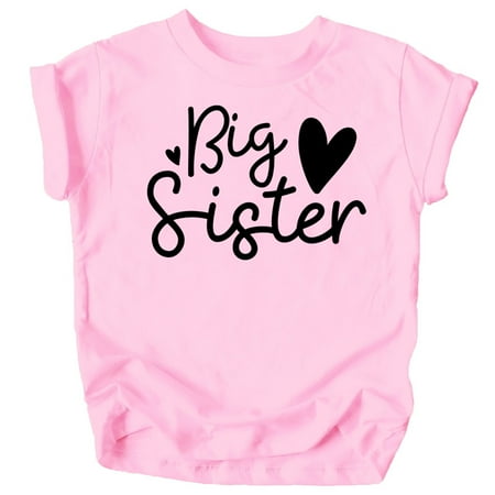 Olive Loves Apple Cursive Big Sister Hearts Sibling Reveal T-Shirt for Baby and Toddler Girls Sibling Outfits Pink Shirt
Olive Loves Apple Cursive Big Sister Hearts Sibling Reveal T-Shirt for Baby and Toddler Girls Sibling Outfits Pink Shirt