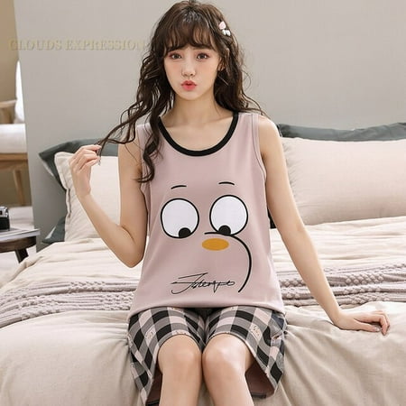 QWZNDZGR Summer Short Sleeved Sleepwear Casual Couple Pajama Sets For Women Men Cotton Cartoon Pajamas Pijama Pyjama Size 4XL Nightwear
QWZNDZGR Summer Short Sleeved Sleepwear Casual Couple Pajama Sets For Women Men Cotton Cartoon Pajamas Pijama Pyjama Size 4XL Nightwear