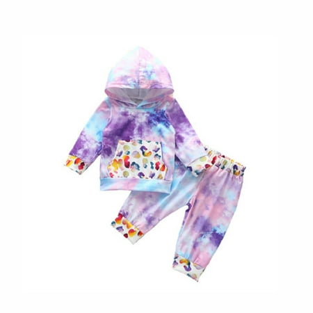 Honeeladyy Winter Newborn Baby Girls Long Sleeve Rainbow Splice Tie-Dye Hoodie+Pants Set Outfits Purple Sales
Honeeladyy Winter Newborn Baby Girls Long Sleeve Rainbow Splice Tie-Dye Hoodie+Pants Set Outfits Purple Sales