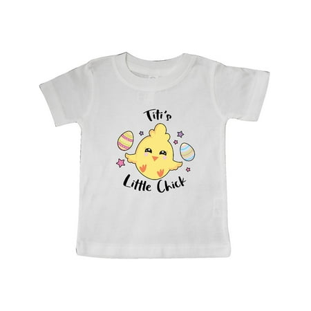 Inktastic Happy Easter Titi s Little Chick Gift Baby Girl T-Shirt